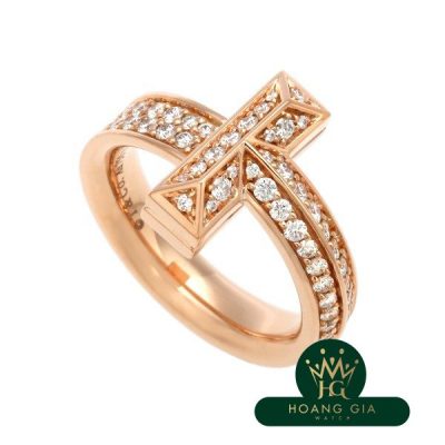 Nhẫn kim cương T One Wide RG số 11