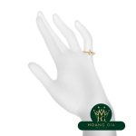 Nhẫn kim cương hẹp T One RG số 13