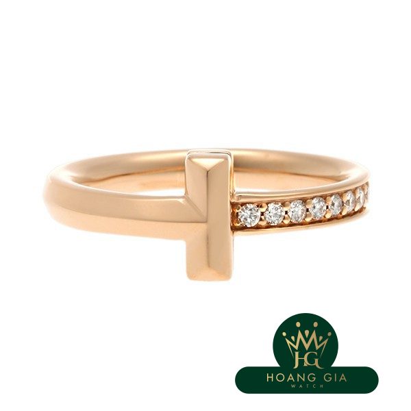 Nhẫn kim cương hẹp T One RG số 13