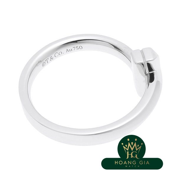 Nhẫn kim cương hẹp T One WG số 9