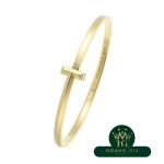 T One Hinge Bangle S YG