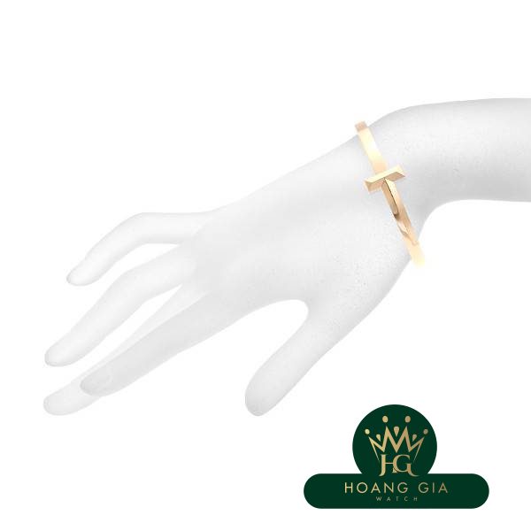 T One Rộng bản lề Bangle S RG