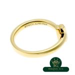 Nhẫn kim cương hẹp T One YG # US6 No.11