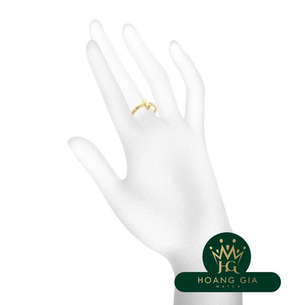 Nhẫn kim cương hẹp T One YG # US6 1/2 số 13